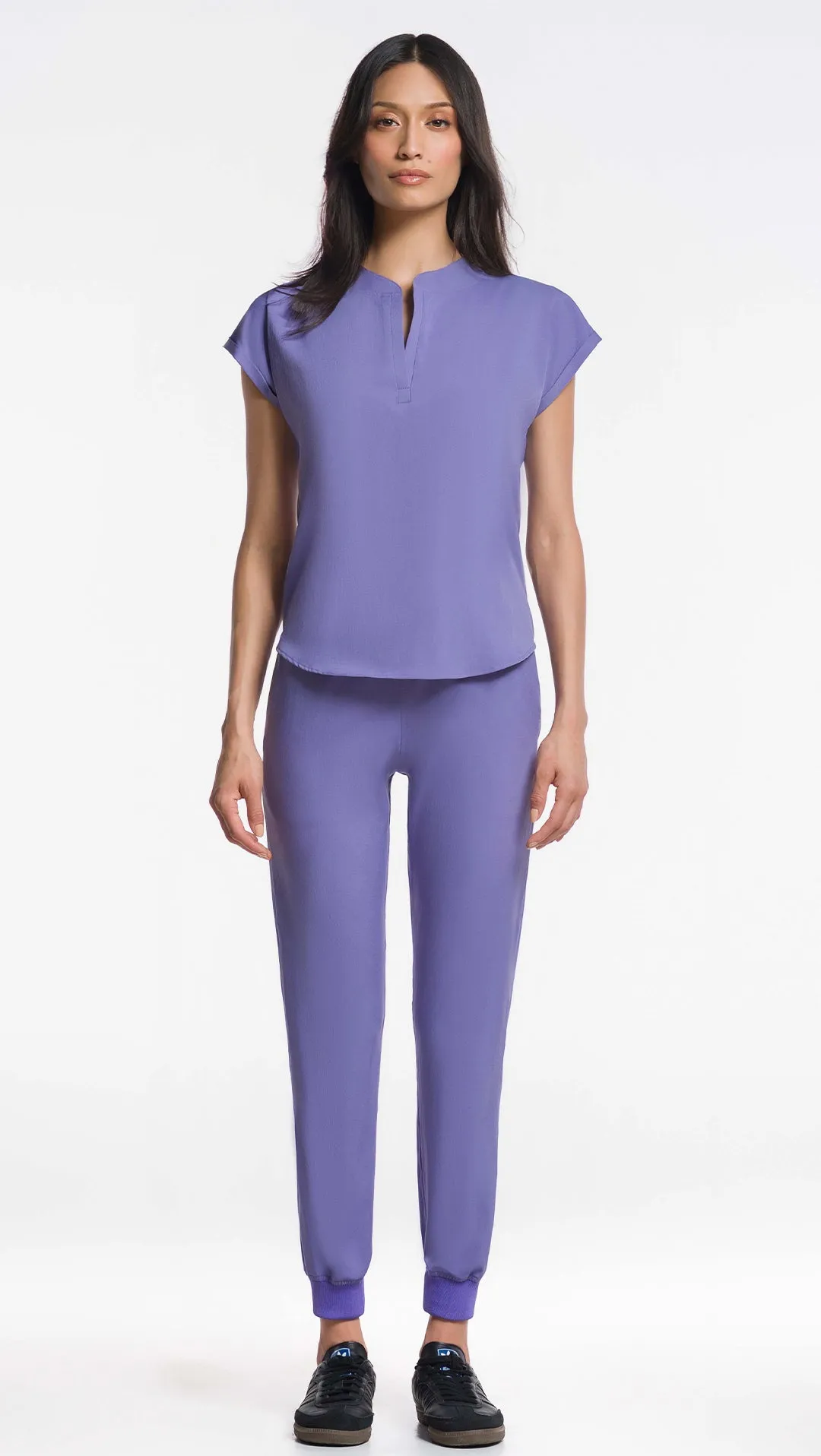 Kanaus® Scrub Casual Mao Lilac Mist | Dama