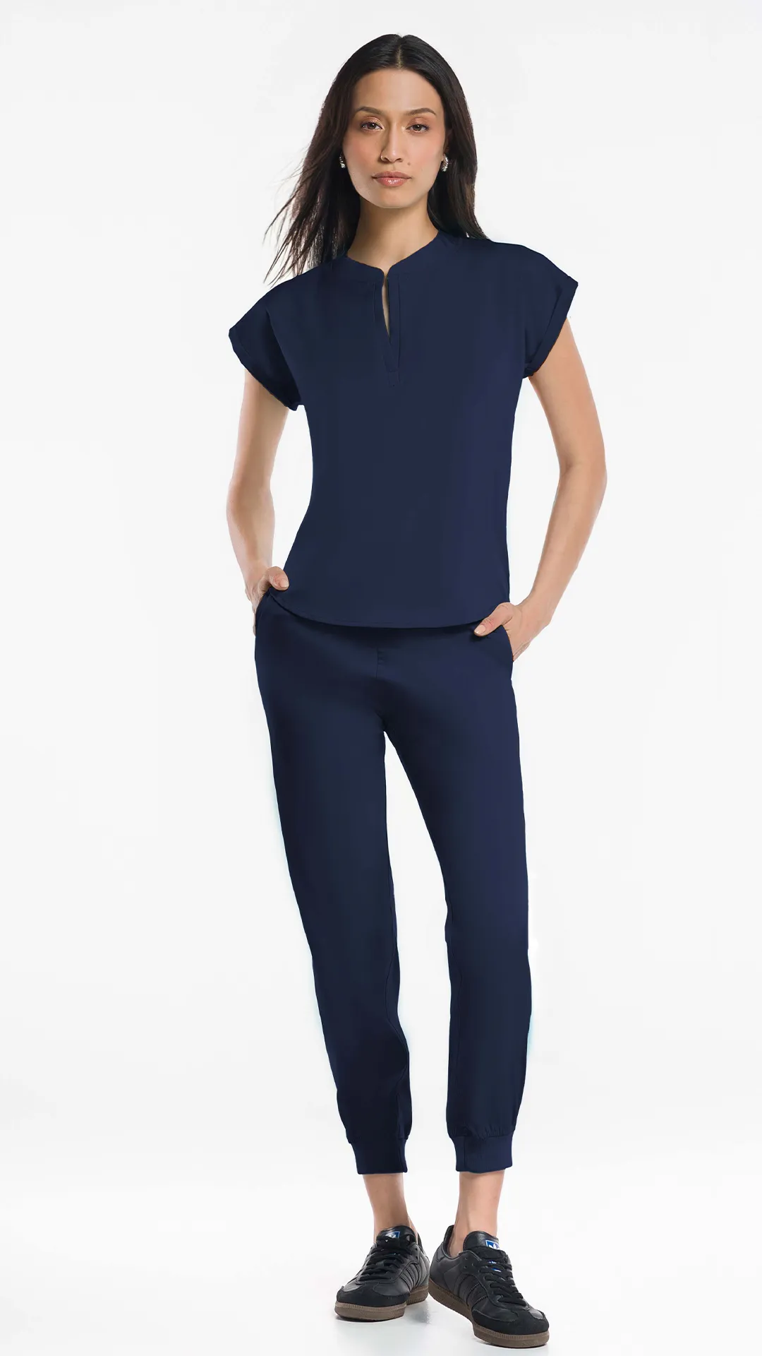 Kanaus® Scrub Casual Mao Loyalty Navy | Dama