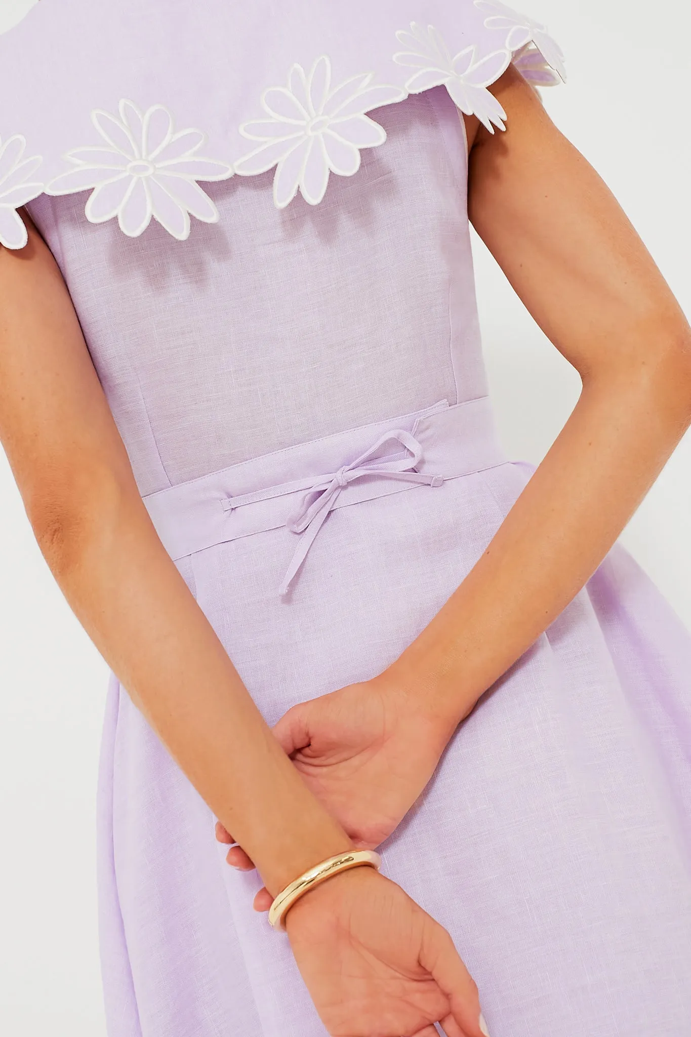 Lilac Casey Midi Dress