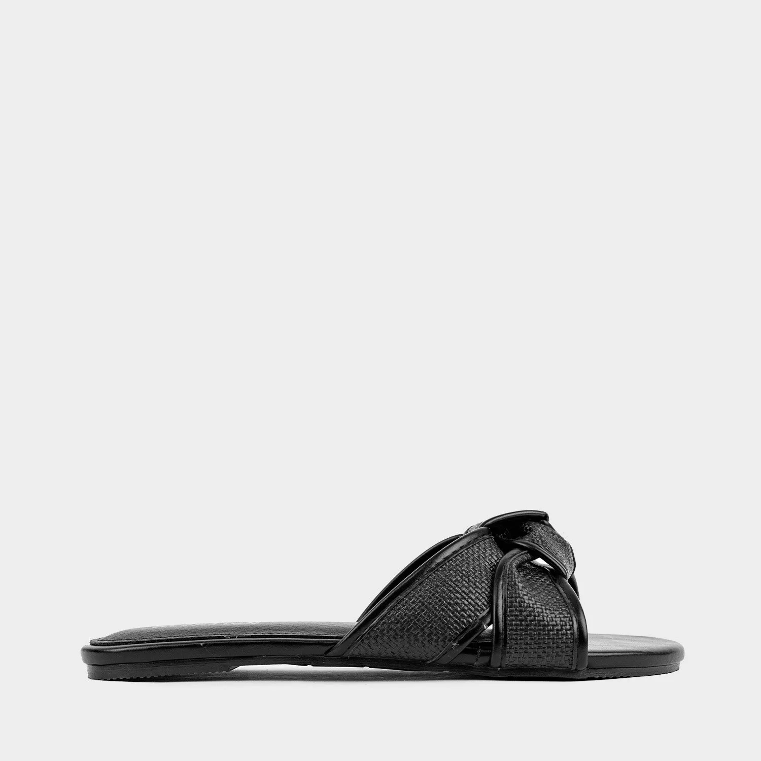 Lucia Bow Flat Sanda Sandalia Casual Plana Para Mujer