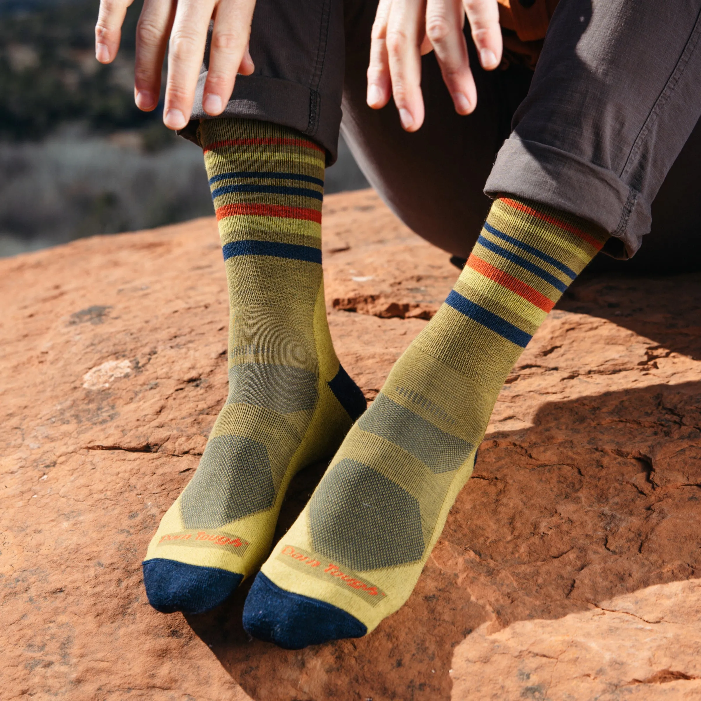 Men's Fastpack Micro Crew  Lightweight Hiking Sock