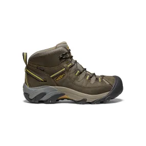 Men's Targhee II Waterproof Boot - Black Olive/Yellow