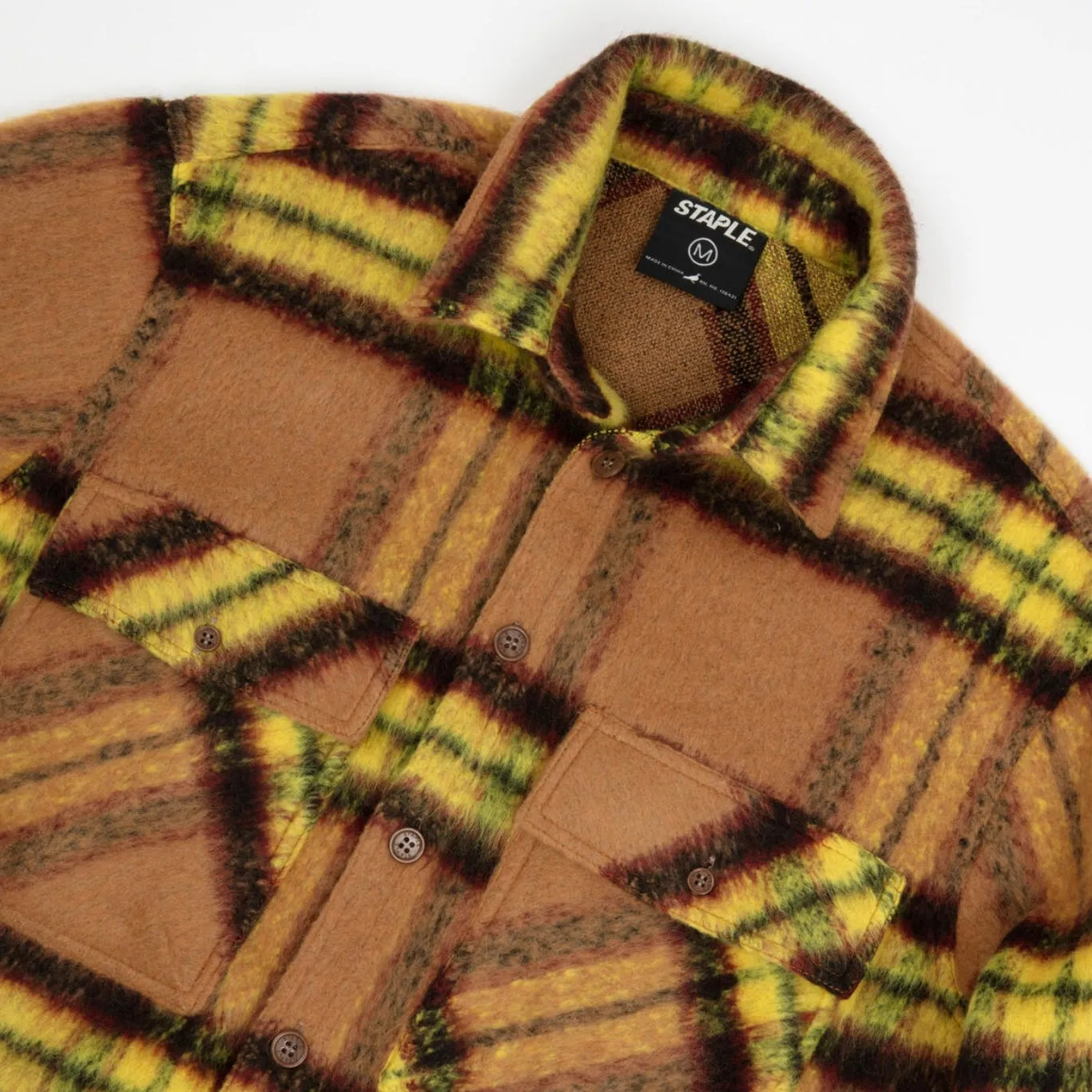 Mohair Plaid Shirt