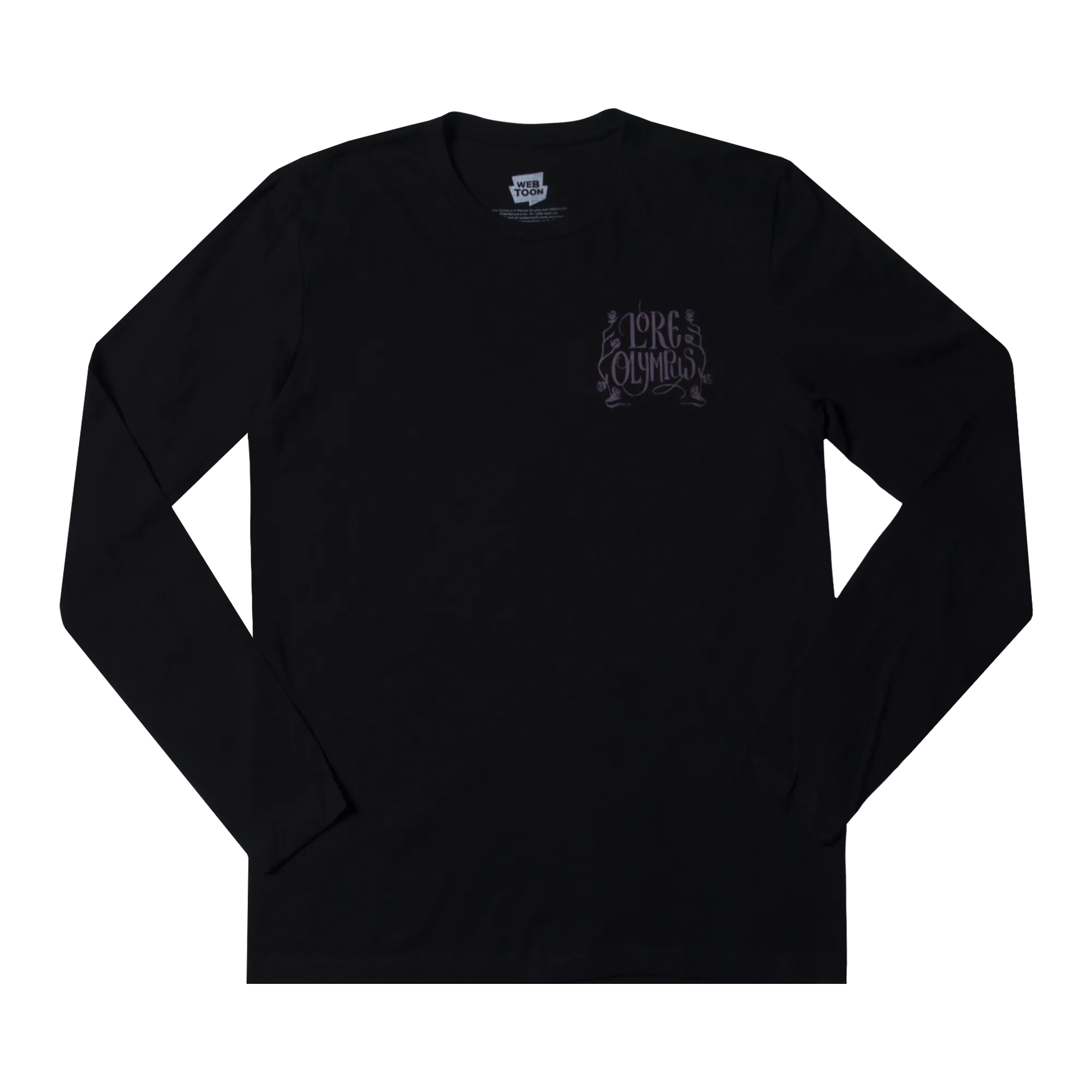 Persephone Among The Trees Black Long Sleeve