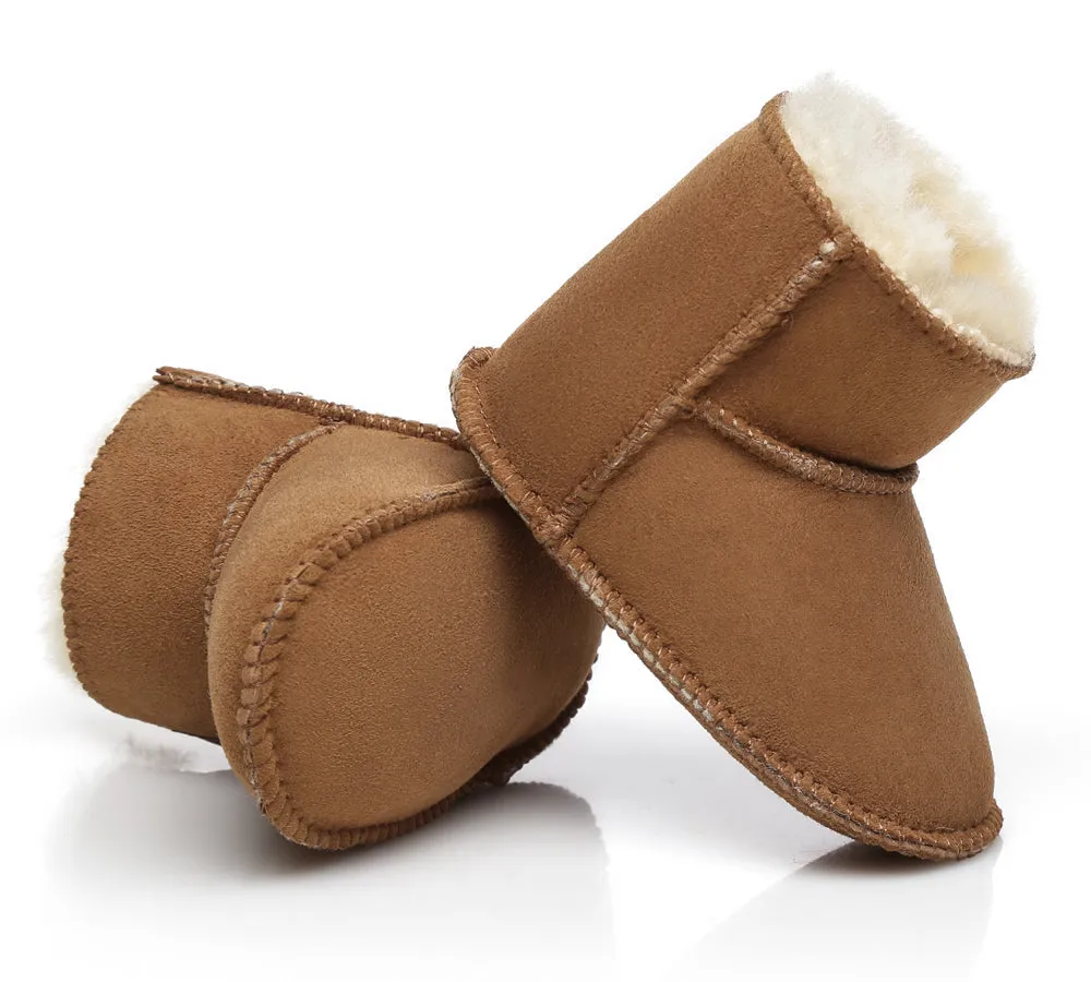 Premium Australian Sheepskin Baby Booties