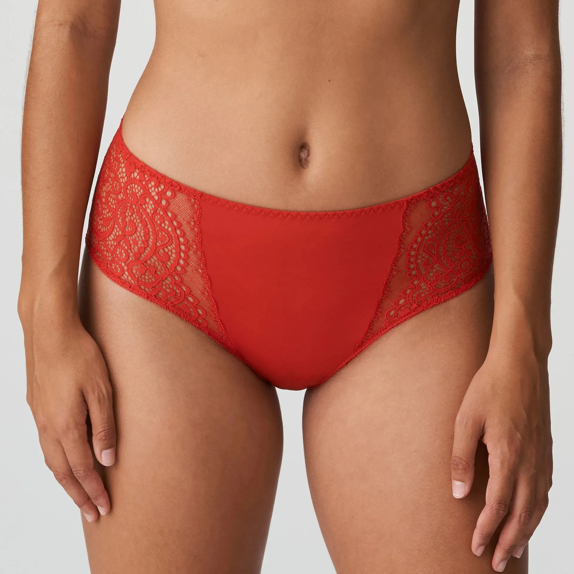 Prima Donna Twist Full Briefs - I Do - Red , Nude