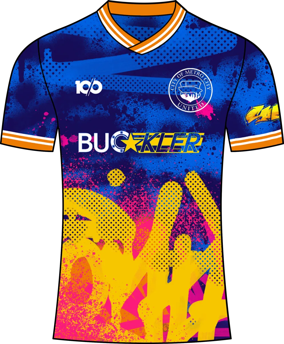 STREET FIGHTER 'Metro City United' Home Jersey 2024 Season - Blue/Multi