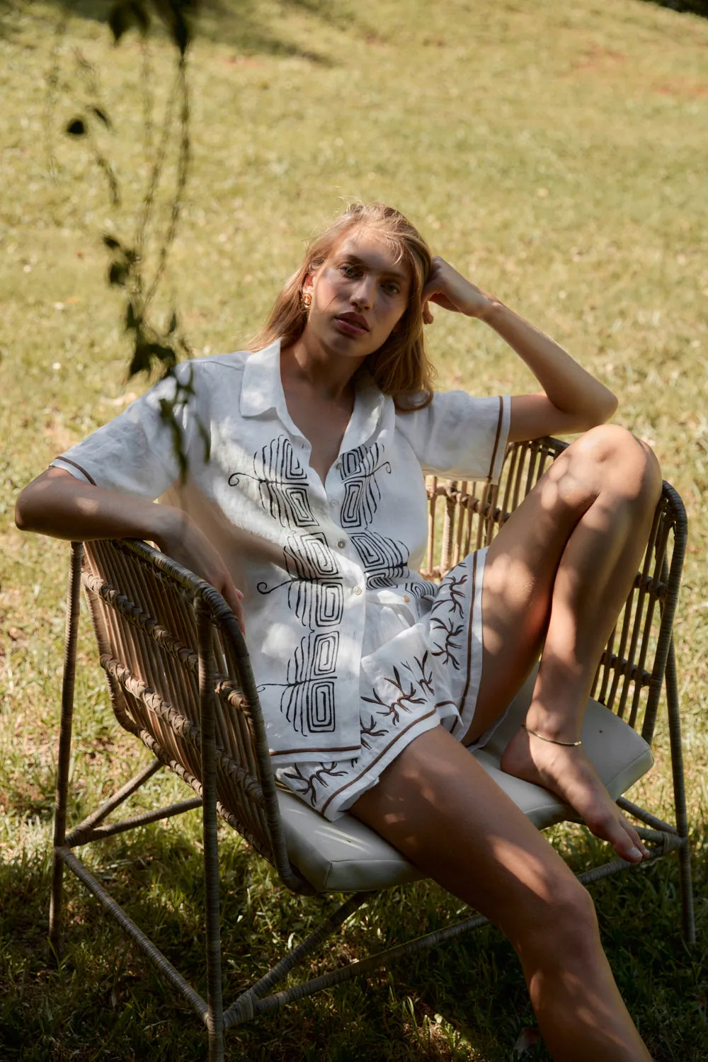 Terra Linen Shirt X Emma Rushton