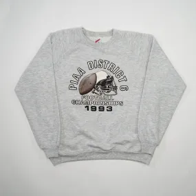 Vintage '93 PIAA District 6 Football Champ Crewneck (M)