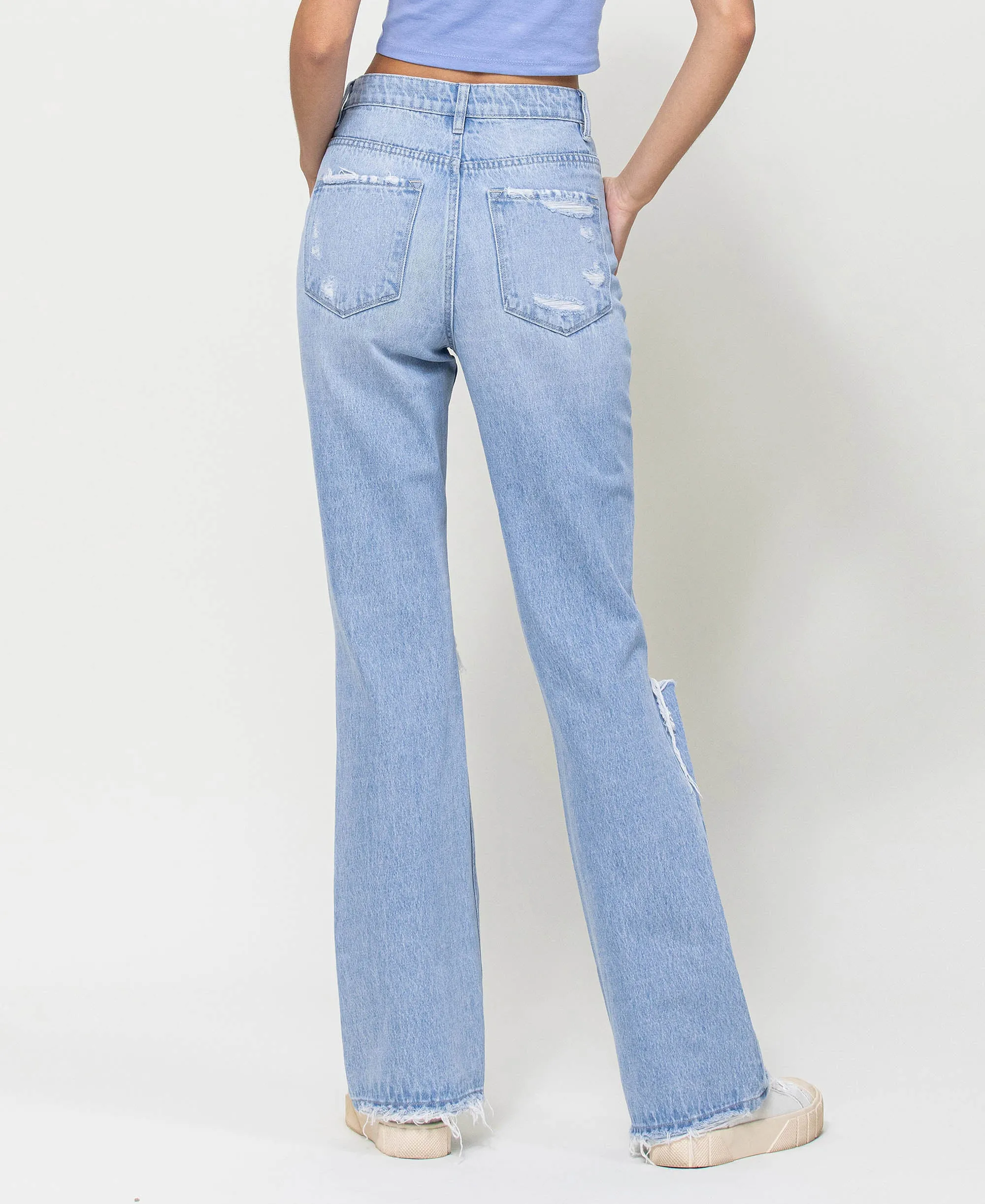 Western Promise - Super High Rise 90's Vintage Flare Jeans