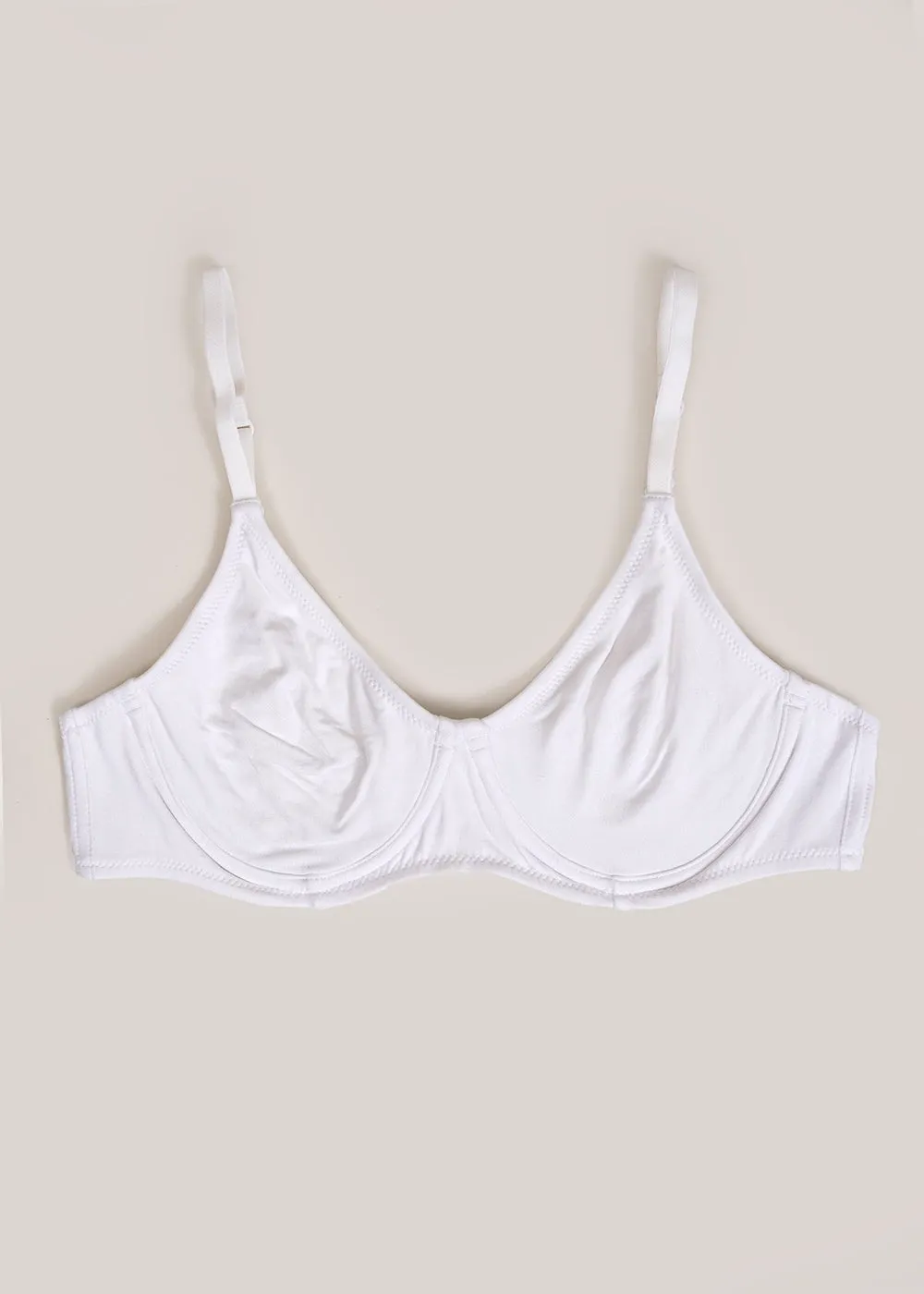 White Basics Underwire Bra