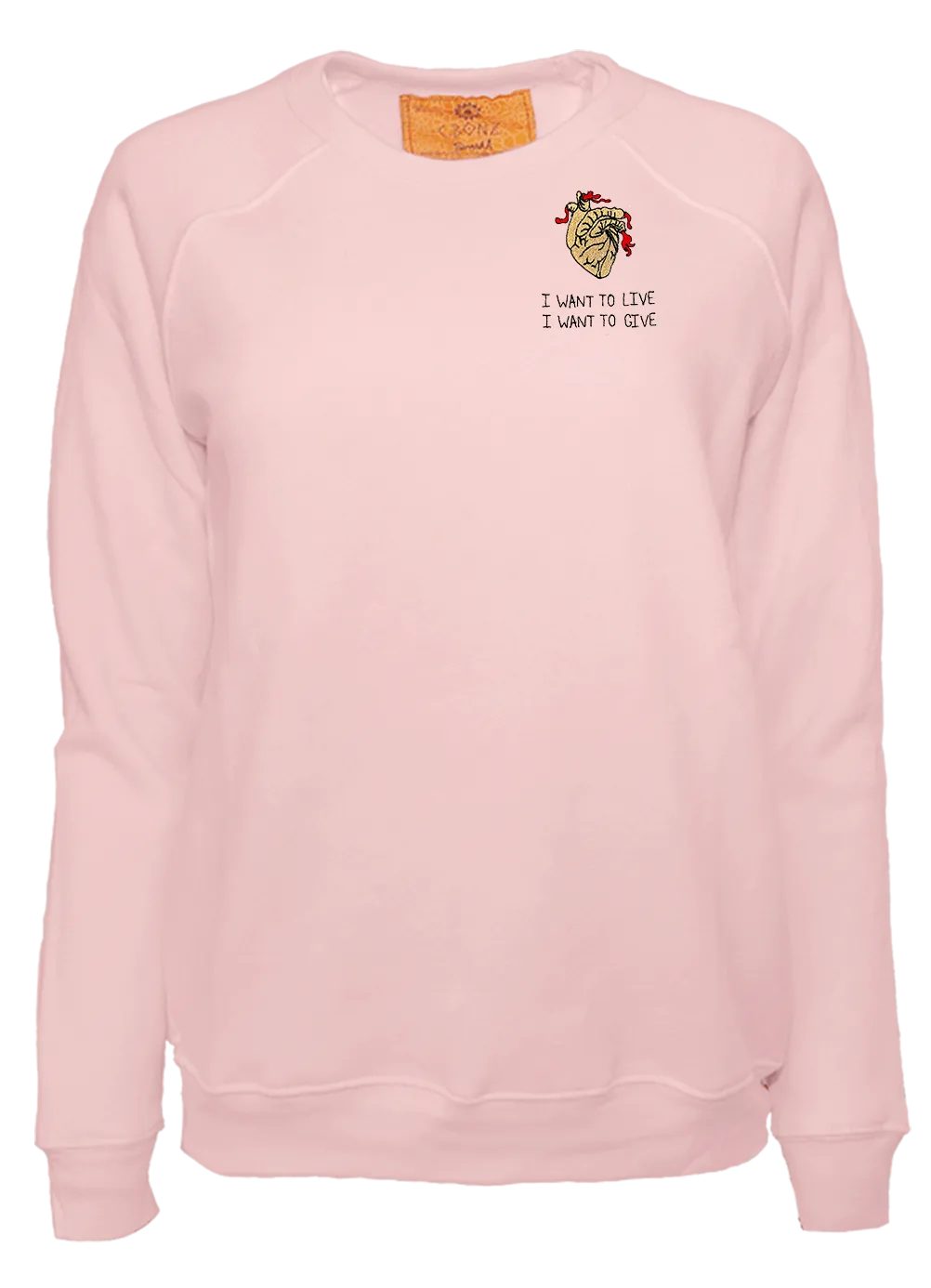 Women's Heart of Gold Classic Cut Pullover